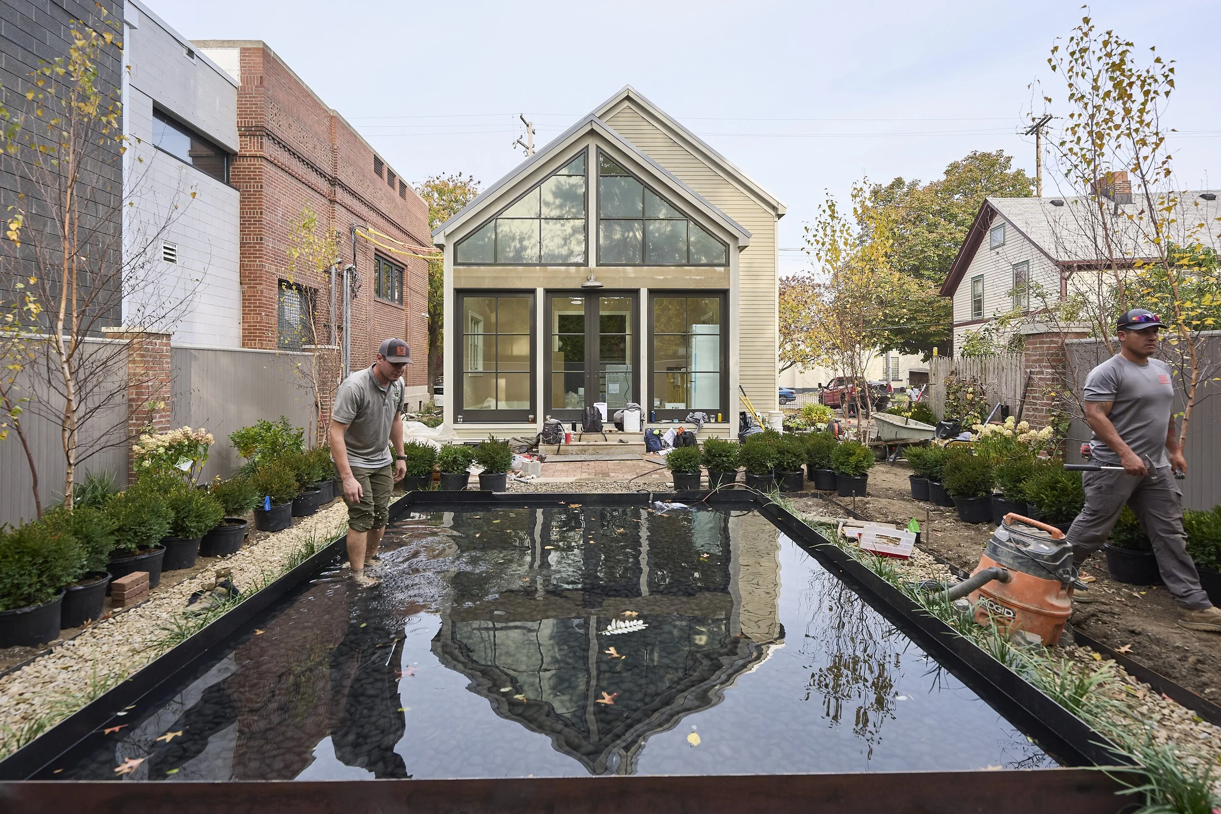 Driveway installation in Cleveland